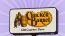 Cracker barrel sign