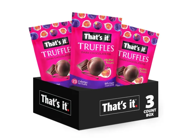 that's it dark chocolate fig truffles
